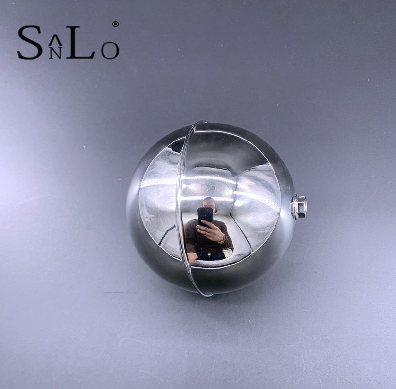 316L Screw Head Steel 94*94mm Round Ball Float